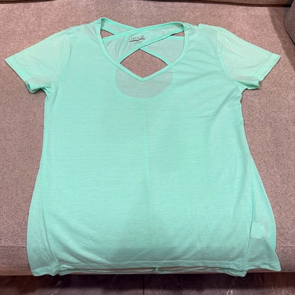 Avia Mint and Teal Sleeveless Activewear Tops